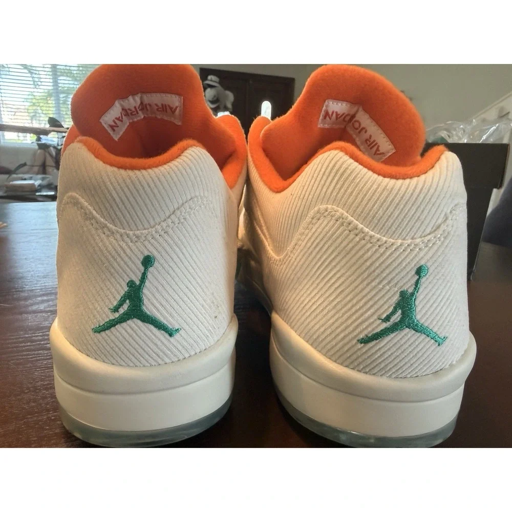 Air Jordan V Nike Low Golf Shoes M LUCKY GOOD 14 NEW W/ Ball Markers CW4204 100